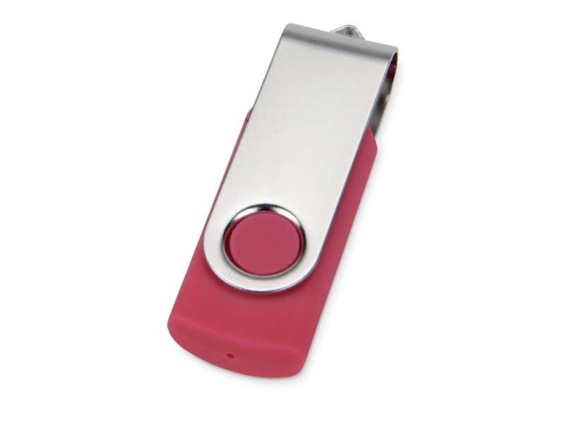 Флеш-карта USB 2.0 8 Gb Квебек, розовый Флеш-карта USB 2.0 8 Gb Квебек, розовый