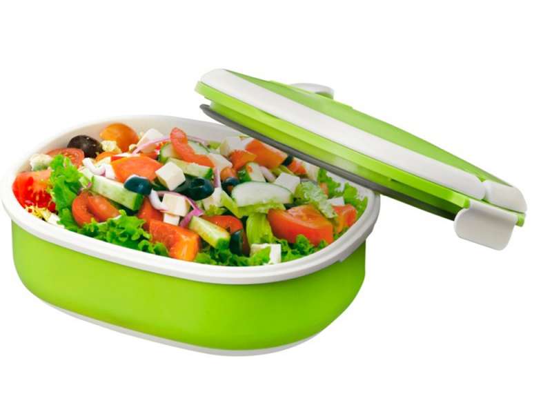 Ланч-бокс Spiga 750 мл для микроволновой печи, зеленый №4