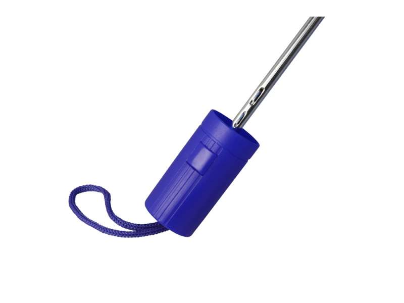 Зонт складной Tulsa, полуавтоматический, 2 сложения, с чехлом, синий №6