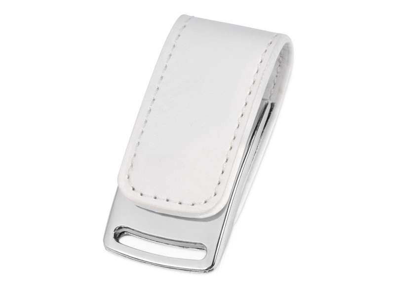 Флеш-карта USB 2.0 16 Gb с магнитным замком Vigo, белый/серебристый Флеш-карта USB 2.0 16 Gb с магнитным замком Vigo, белый/серебристый