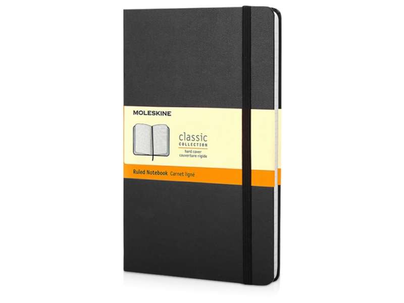 Подарочный набор Moleskine Hemingway с блокнотом А5 и ручкой, черный №3