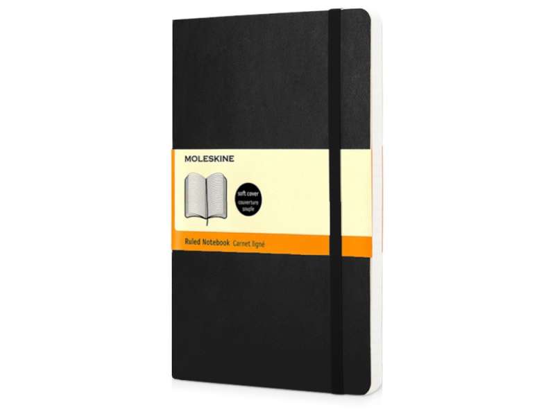 Подарочный набор Moleskine Amelie с блокнотом А5 Soft и ручкой, черный №3