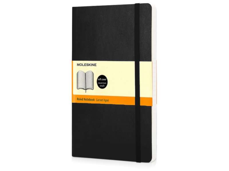 Подарочный набор Moleskine Indiana с блокнотом А5 Soft и ручкой, черный №3