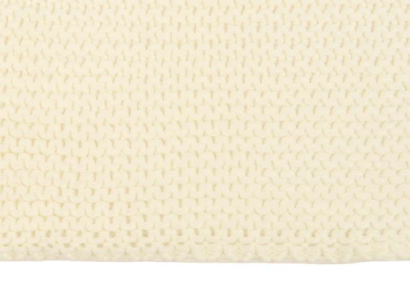 Плед акриловый Chain, молочный №5