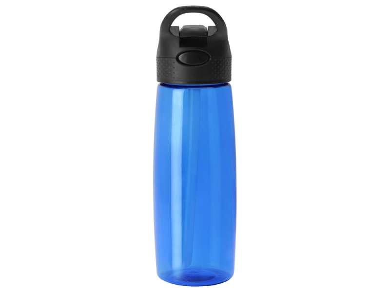 Бутылка c кнопкой Tank, тритан, 680мл Waterline, синий №6