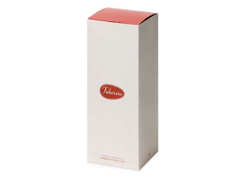Набор аксессуаров для вина в подарочной коробке Fabrizio, коричневый №8