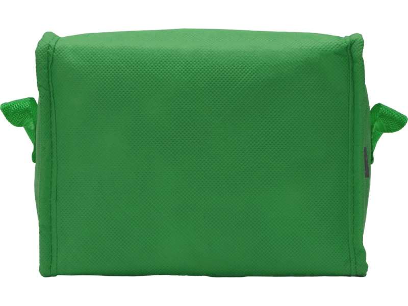 Сумка-холодильник Reviver из нетканого переработанного материала RPET, зеленый №6