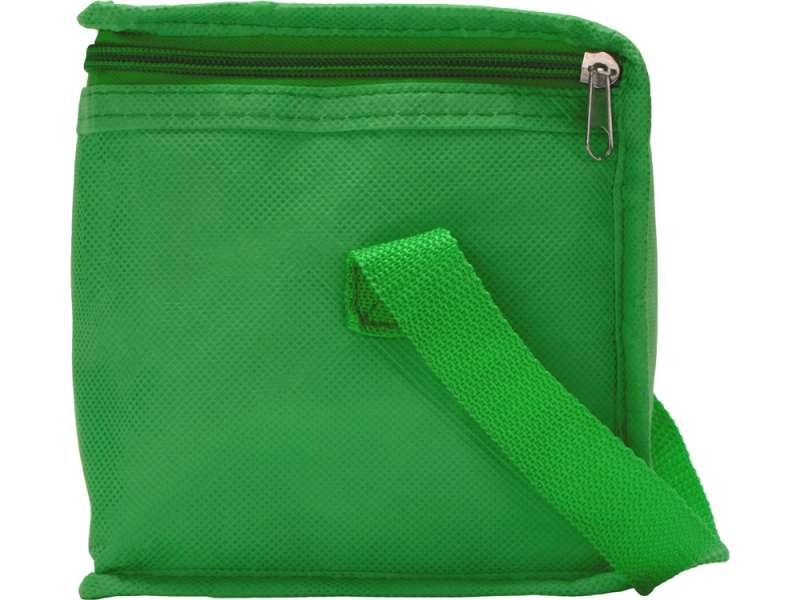 Сумка-холодильник Reviver из нетканого переработанного материала RPET, зеленый №7