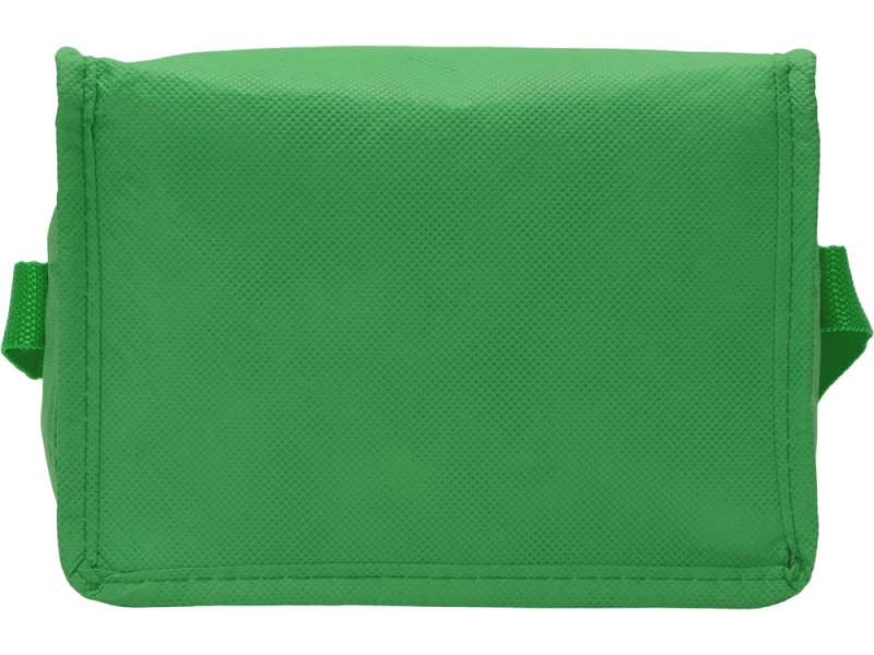 Сумка-холодильник Reviver из нетканого переработанного материала RPET, зеленый №9