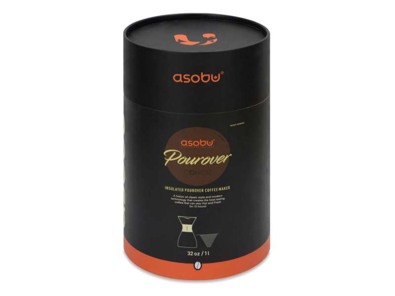 Кофеварка POUR OVER, 1000 мл, серебристый/черный №8