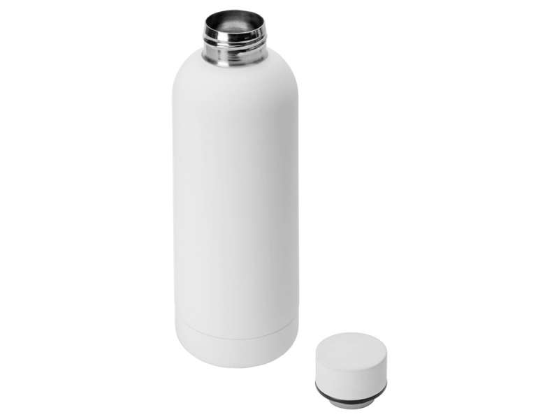 Вакуумная термобутылка Cask Waterline, soft touch, 500 мл, белый (Р) №2