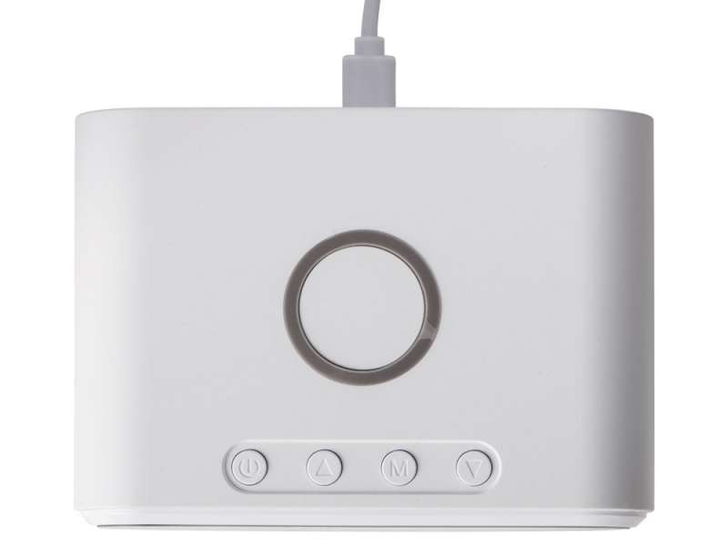 Настольные часы с функцией беспроводной зарядки Wake, 10 Вт №6