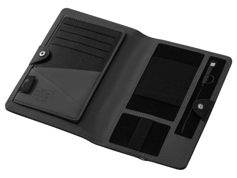 Органайзер с функцией беспроводной зарядки Manner, 5000 mah, черный №10
