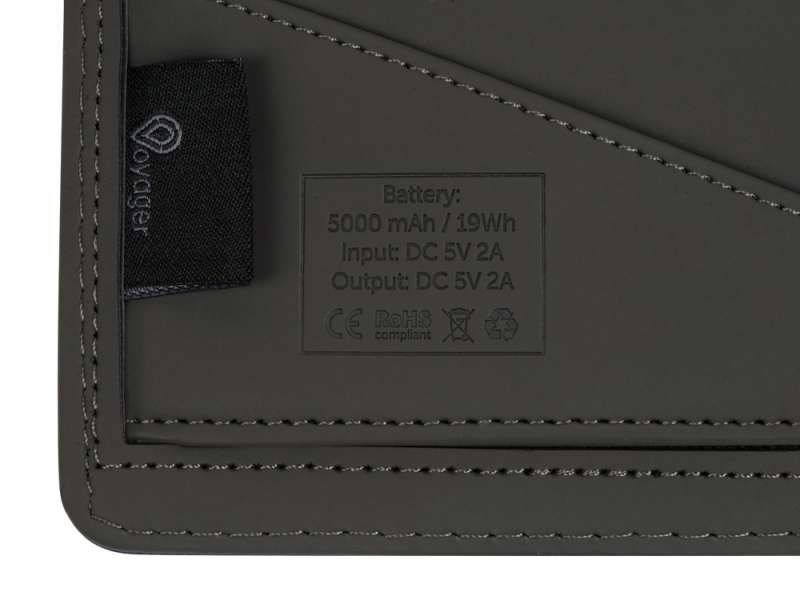 Органайзер с функцией беспроводной зарядки Manner, 5000 mah, черный №5