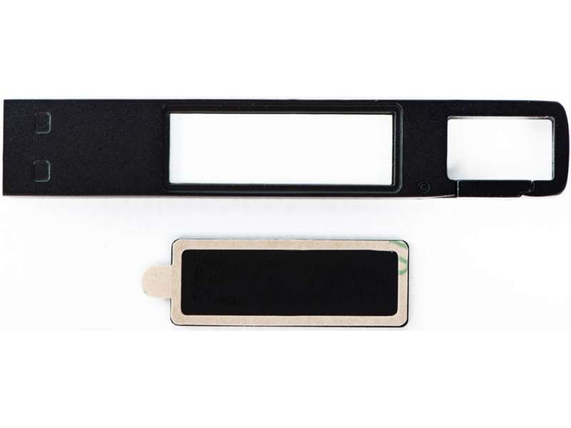 USB 2.0- флешка на 32 Гб c подсветкой логотипа Hook LED, темно-серый, белая подсветка №3