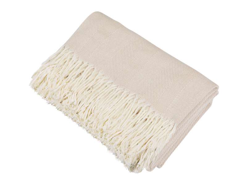 Плед Hild, бежевый №8