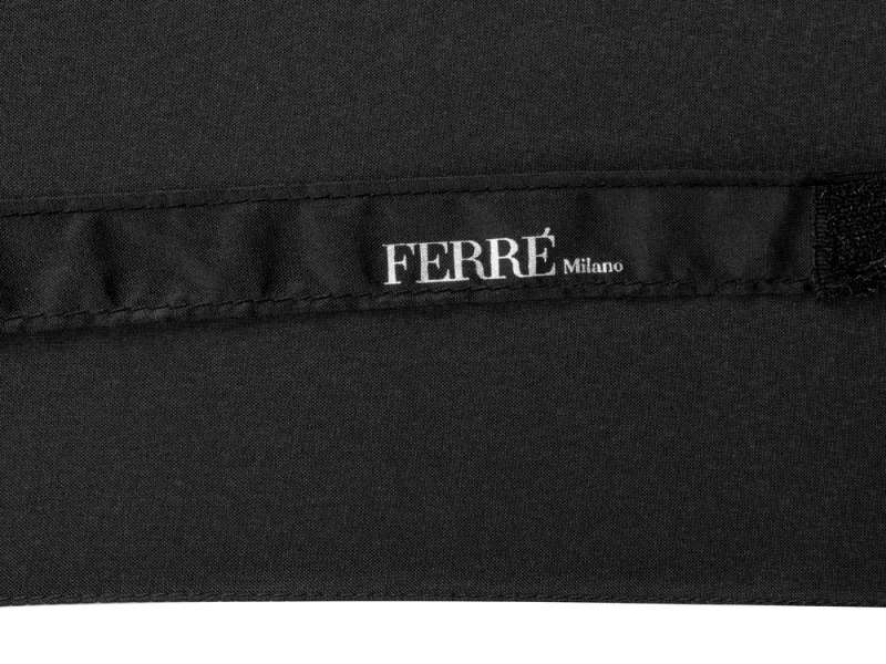 Зонт складной автоматичский Ferre Milano, черный №8