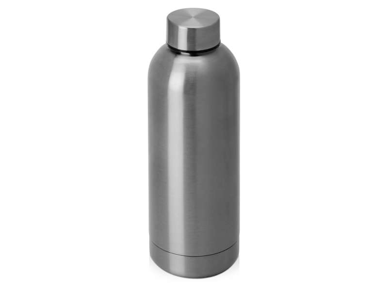 Вакуумная термобутылка Cask Waterline, 500 мл, тубус, серебристый глянцевый Вакуумная термобутылка Cask Waterline, 500 мл, тубус, серебристый глянцевый
