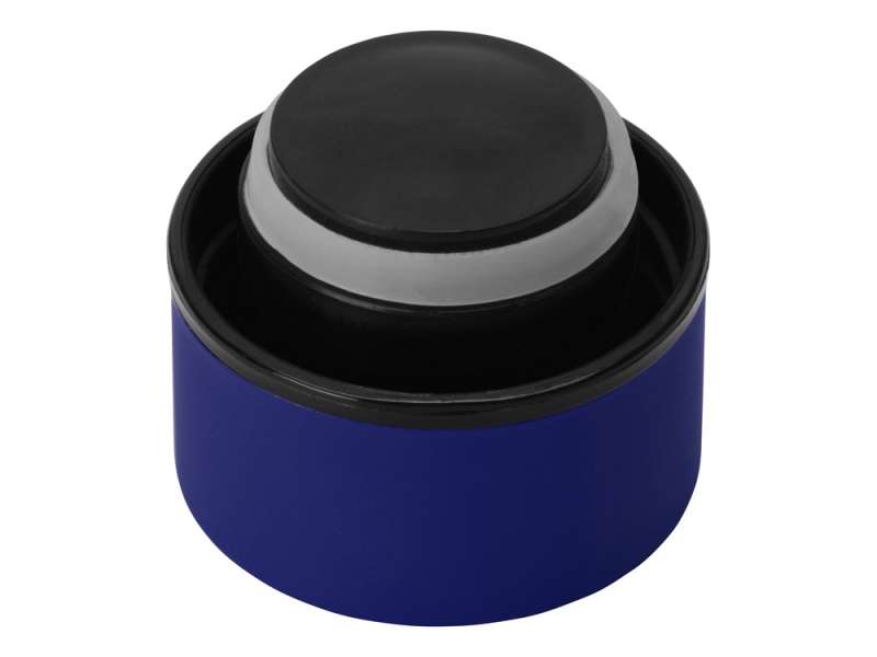 Вакуумная термобутылка Cask Waterline, soft touch, 500 мл, тубус, синий №5