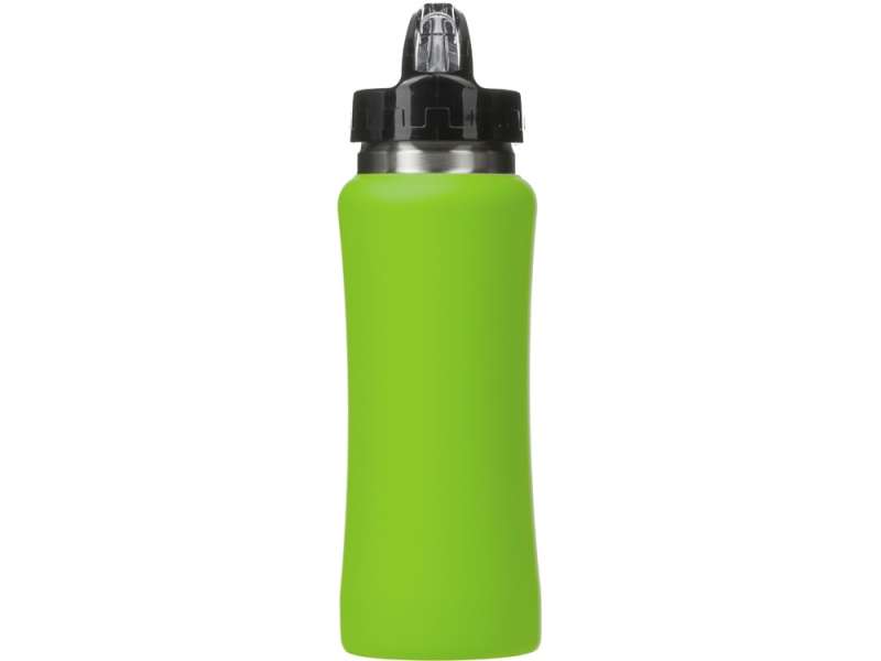 Бутылка для воды Bottle C1, сталь, soft touch, 600 мл, зеленое яблоко №4