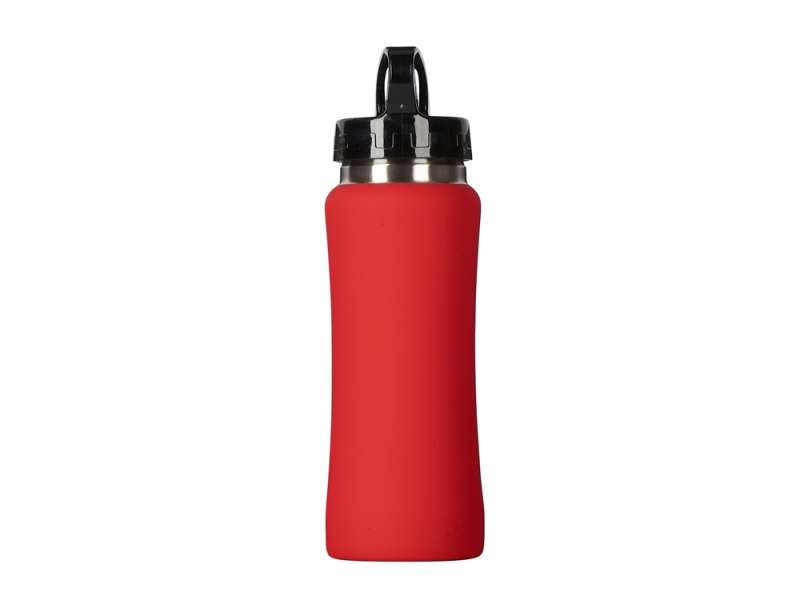 Бутылка для воды Bottle C1, сталь, soft touch, 600 мл, красный №3