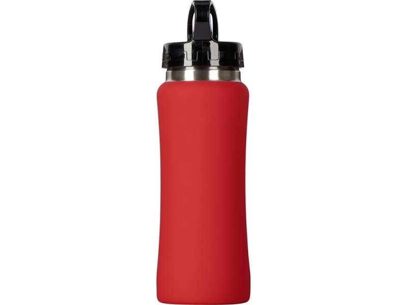 Бутылка для воды Bottle C1, сталь, soft touch, 600 мл, красный №8
