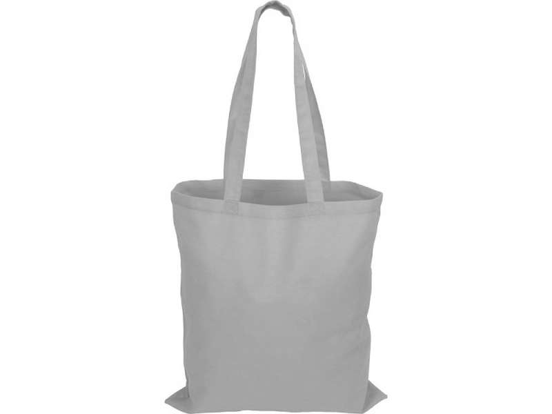 Сумка для шопинга Carryme 140 хлопковая, 140 г/м2, серый №3