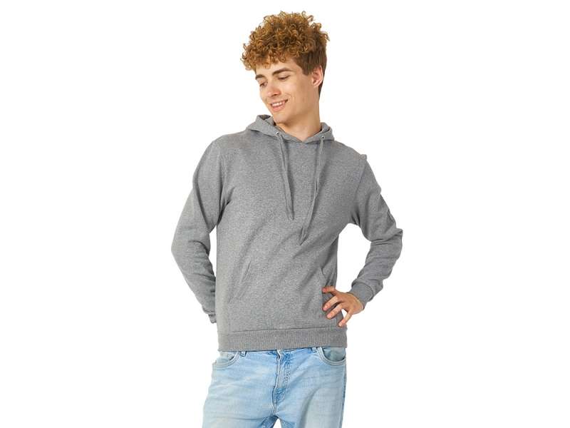 Толстовка с капюшоном Amsterdam мужская, серый меланж №12