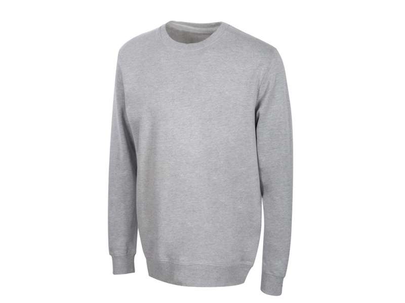 Свитшот Warsaw 220гр, унисекс, серый меланж №8