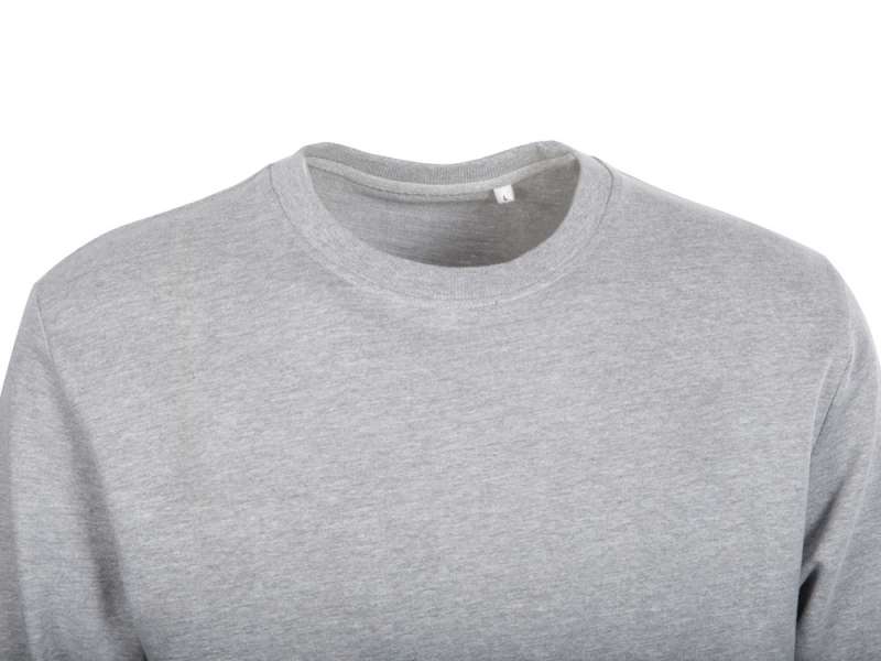 Свитшот Warsaw 220гр, унисекс, серый меланж №4