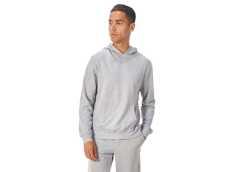 Худи Warsaw, футер 220гр, серый меланж №11