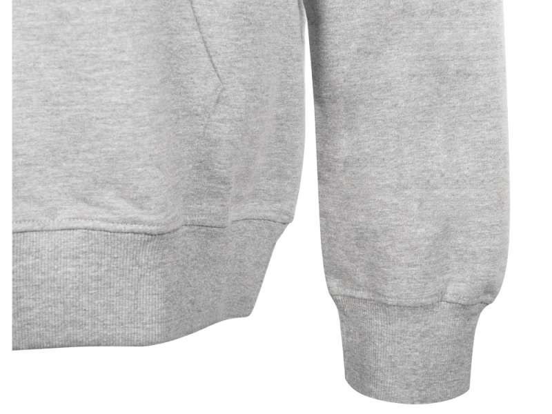 Худи Warsaw, футер 220гр, серый меланж №3