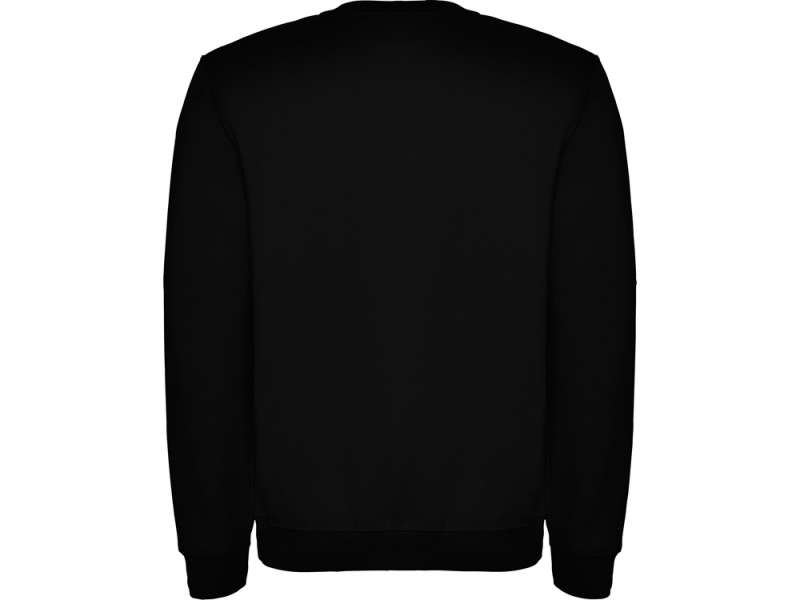 Свитшот с начесом Clasica унисекс, черный №2