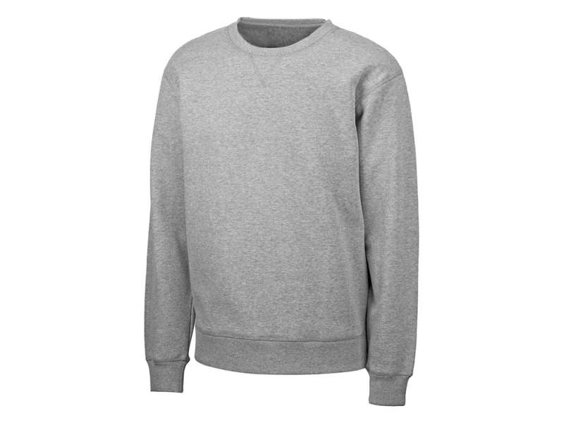 Свитшот Lisbon унисекс, серый меланж №2