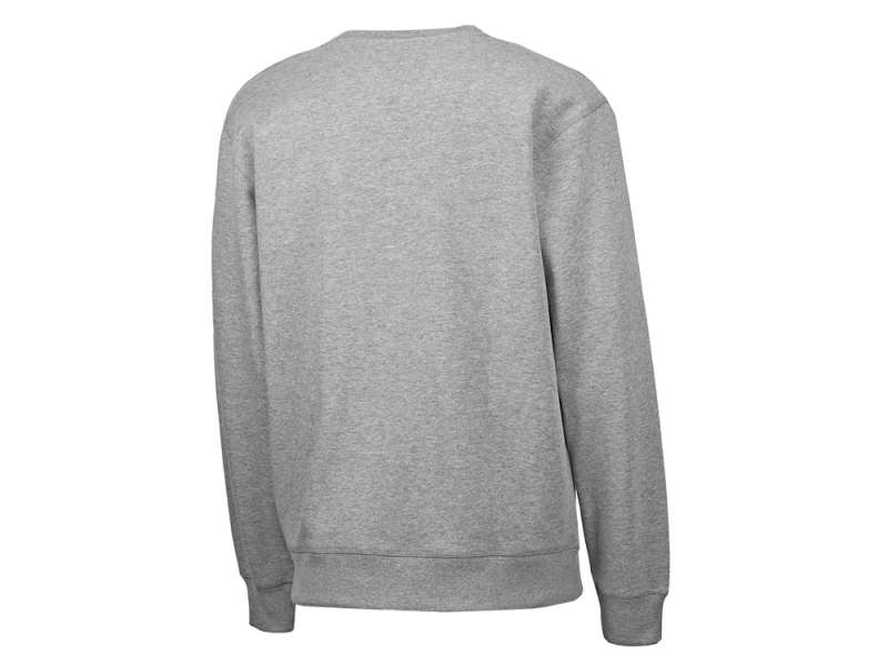 Свитшот Lisbon унисекс, серый меланж №3