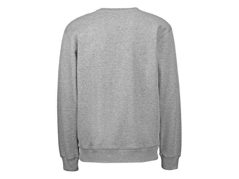 Свитшот Lisbon унисекс, серый меланж №4