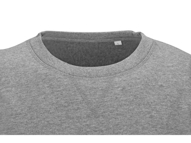 Свитшот Lisbon унисекс, серый меланж №5