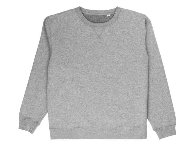 Свитшот Lisbon унисекс, серый меланж №8