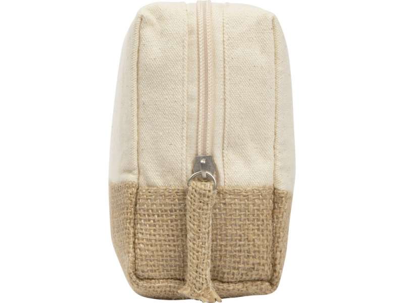 Косметичка Jute с ручкой из хлопка и джута, натуральный №5