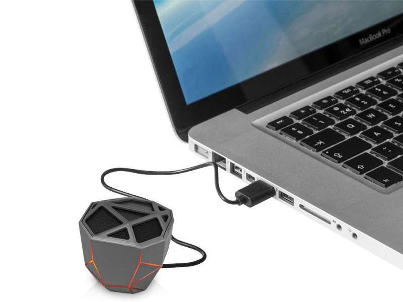 Портативная колонка Geo, 5 цветов подсветки №8