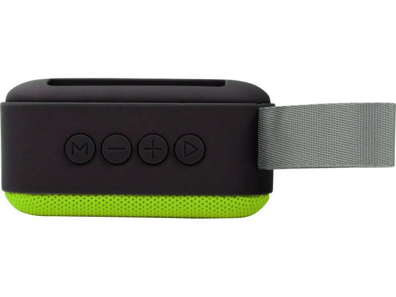 Портативная колонка Otto, зеленое яблоко/черный №4