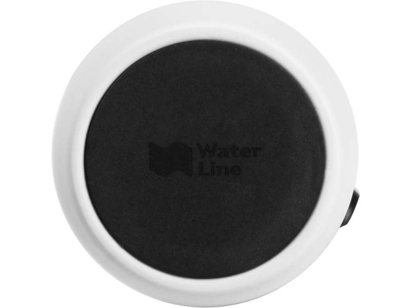 Вакуумная термокружка с кнопкой Streamline, Waterline, soft-touch, белый №6