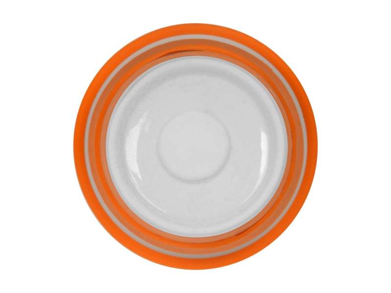 Фарфоровая кружка с двойными стенками Toronto, 300мл, оранжевый №5