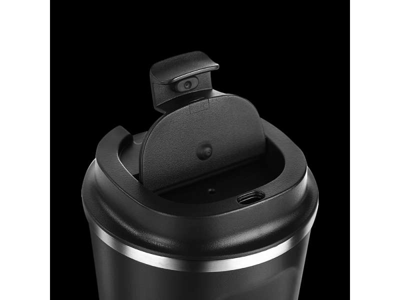 Термокружка CAFe COMPACT, 380 мл, черный №9