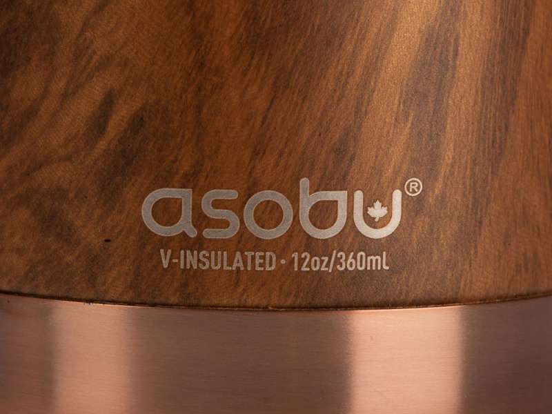 Термокружка ULTIMATE, 360 мл, дерево №7