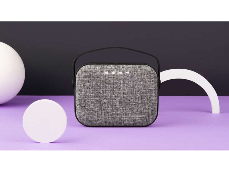 Портативная колонка Rombica Mysound Mia с логотипом, серый №7