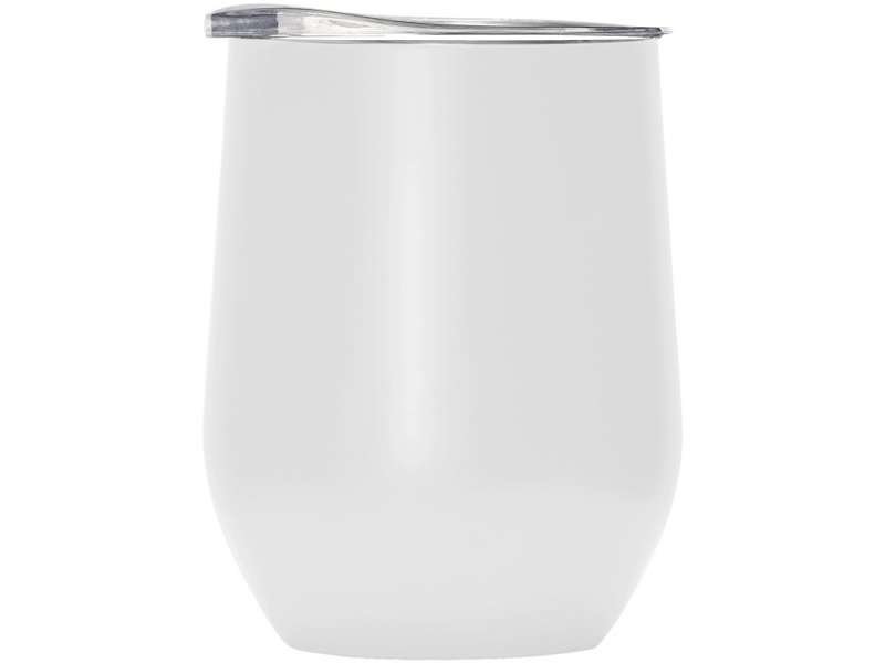 Вакуумная термокружка Sense, непротекаемая крышка, крафтовая упаковка, белый №3