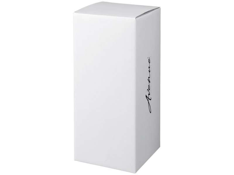 Двустенная керамическая термокружка Reno объемом 370 мл, черный №6