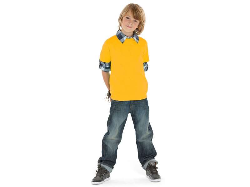 Футболка Heavy Super Club детская, золотисто-желтый №5