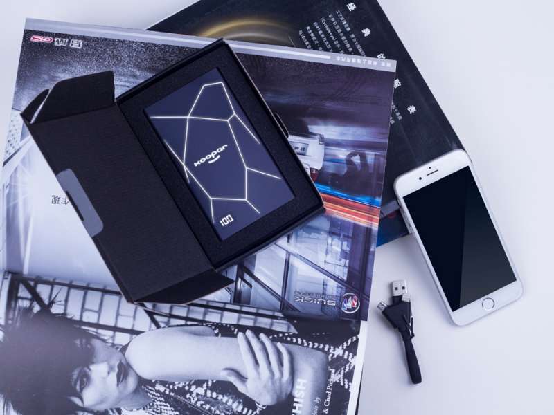 Портативное зарядное устройство XOOPAR GEO, мокрый асфальт №5